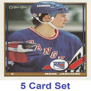 Mark Janssens Hockey Card Collection